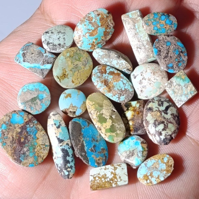 بارخانه ۲۲ عدد فیروزه نیشابوری طبیعی کد 999883 بارخانه ۲۲ عدد فیروزه نیشابوری طبیعی کد 999883